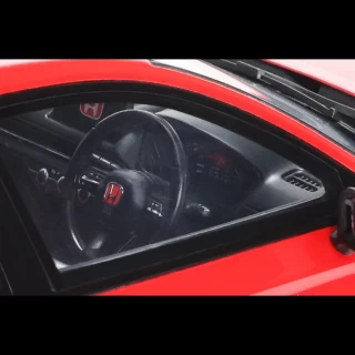 Honda Civic Type R rot 2022 OttO mobile 1:18 Resinemodell (Türen, Motorhaube... nicht zu öffnen!)